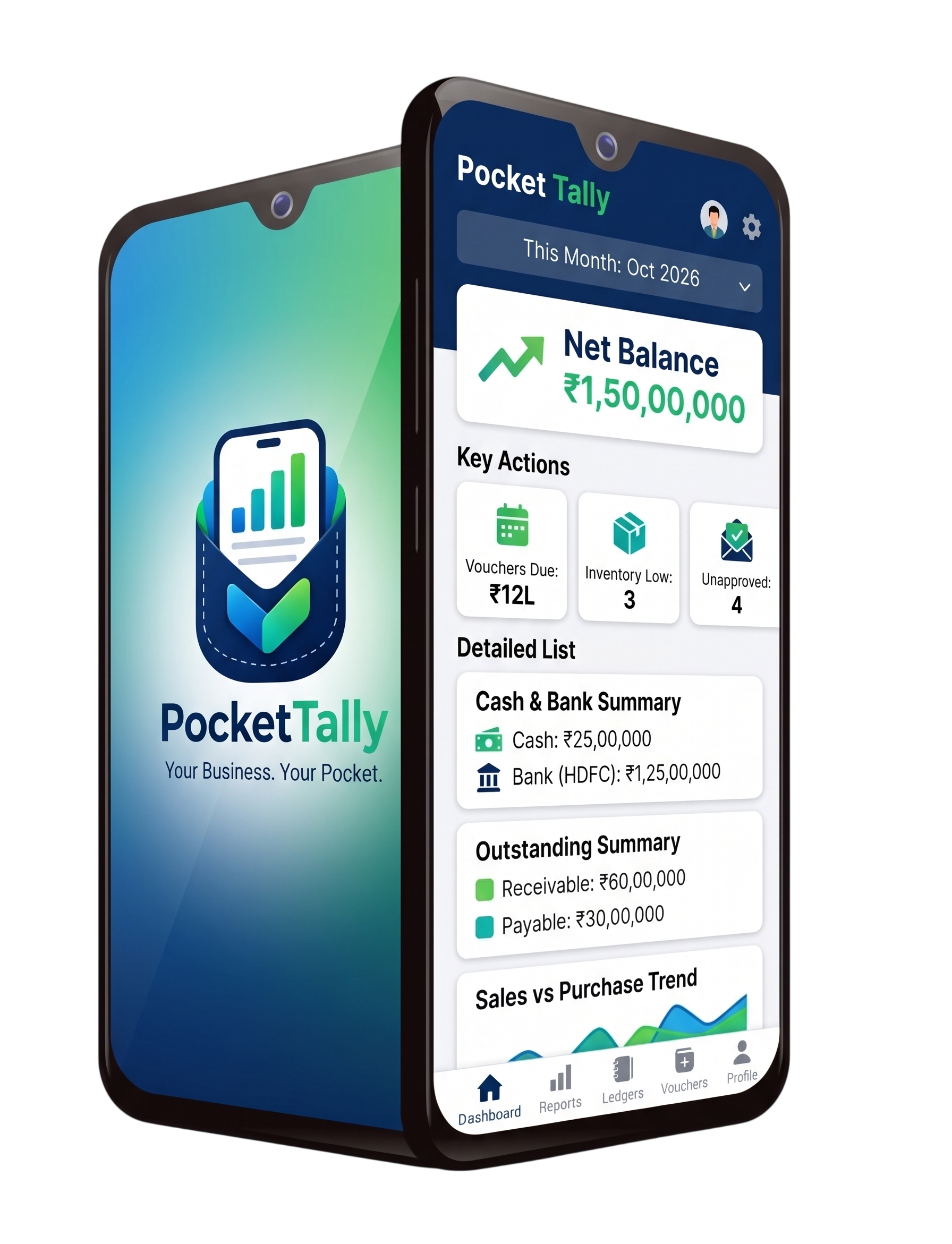 PocketTally Dashboard